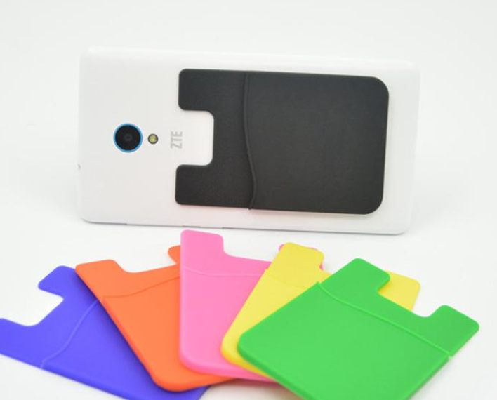 Silicon Credit Card Holder. 5 pcs lot