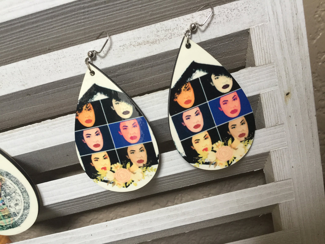 Chicana earrings