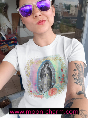 Virgin de Guadalupe retro png digital download