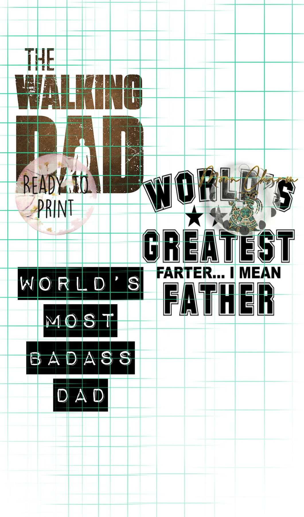 Fathers Day png pack