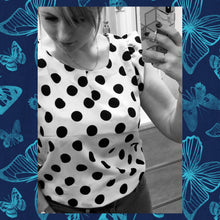 Load image into Gallery viewer, Polka Dot Blouse