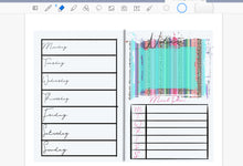 Load image into Gallery viewer, GoodNotes download digital calendar