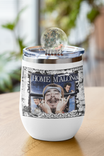 Load image into Gallery viewer, 12 oz Wine Tumbler- Holiday Addition